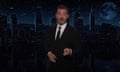 Jimmy Kimmel on Donald Trump’s Truth Social rant about him: ‘Rant-a Claus got up bright and early to post 165 venomous words about yours truly.’