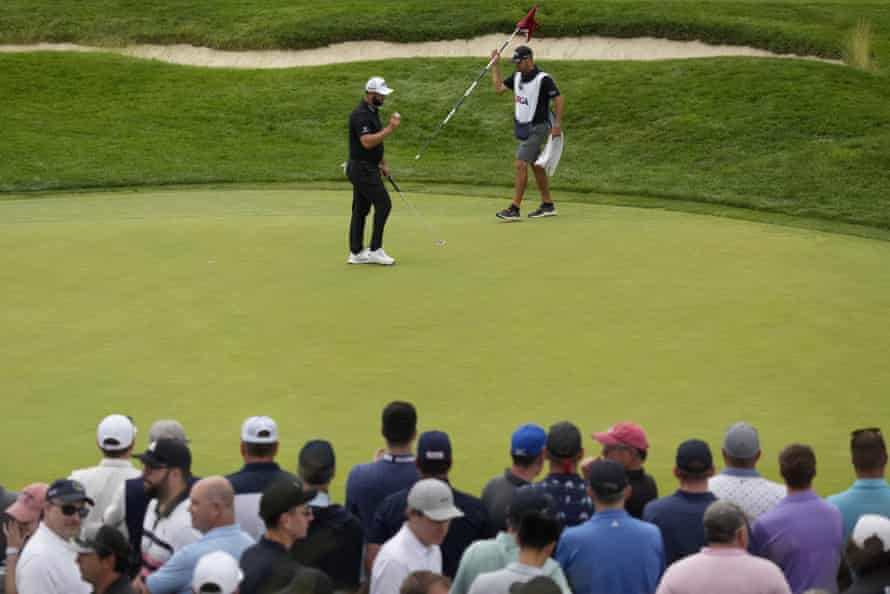 A strong start for Jon Rahm.