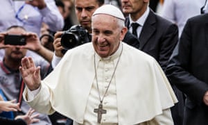 Pope Francis has urged the Catholic faithful to pray for the Greek people.