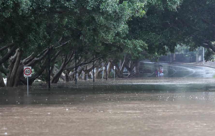 Flood waters continue to cut off roads in and around Ipswich, west of Brisbane