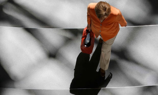 The German chancellor, Angela Merkel