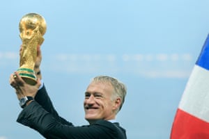 Didier Deschamps is only the third man to have won the World Cup as a player and a manager.