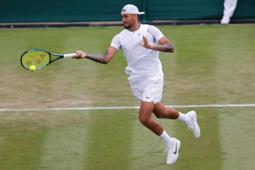 Nick Kyrgios means business.