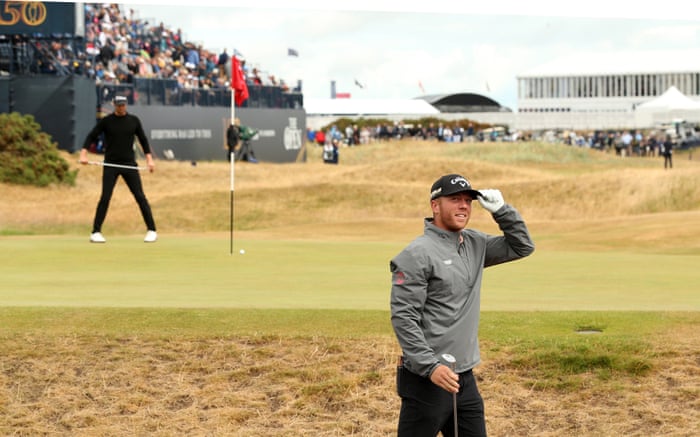 Talor Gooch after some magic at the 17th.