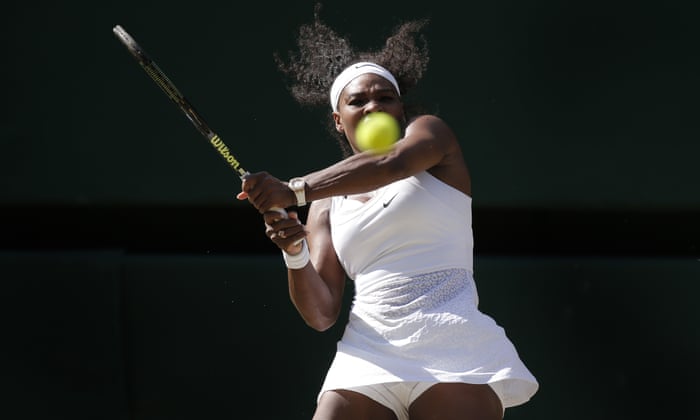 But Williams finds her power and form