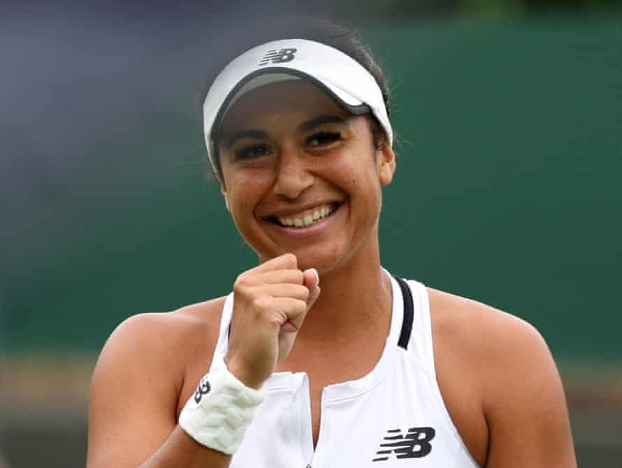 Heather Watson progresses!