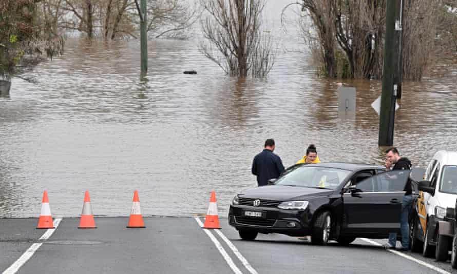 Flooding in Camden, southwest of Sydney, this weekend