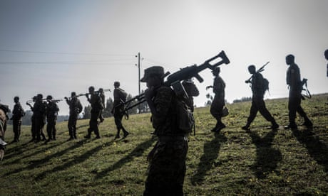 Ethiopian soldiers