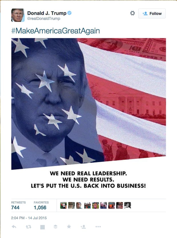 Donald Trump campaign tweets photo with Nazi soldiers – then leads polls  641