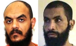 Abdul Shalabi (L) and Ahmed Ould Abdel Aziz (R)