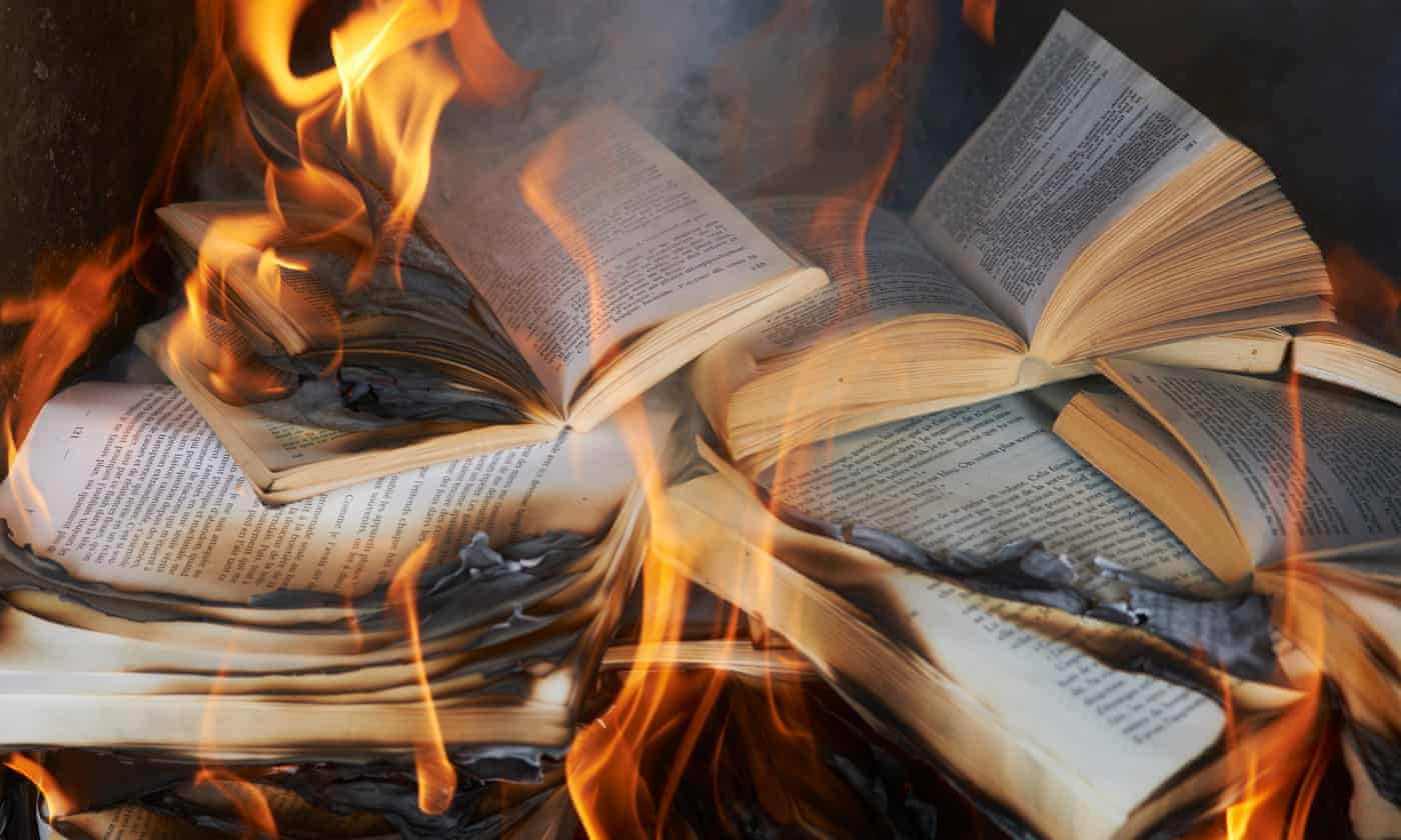 Burn before reading … may contain references to fishing. Photograph: Ghislain & Marie David de Lossy/Getty/Image Source
