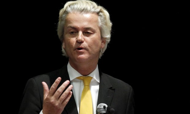 60-letni 195 cm wzrostu Geert Wilders na zdjęciu z 2024" 