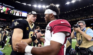 Drew Brees was back where he belongs on Sunday
