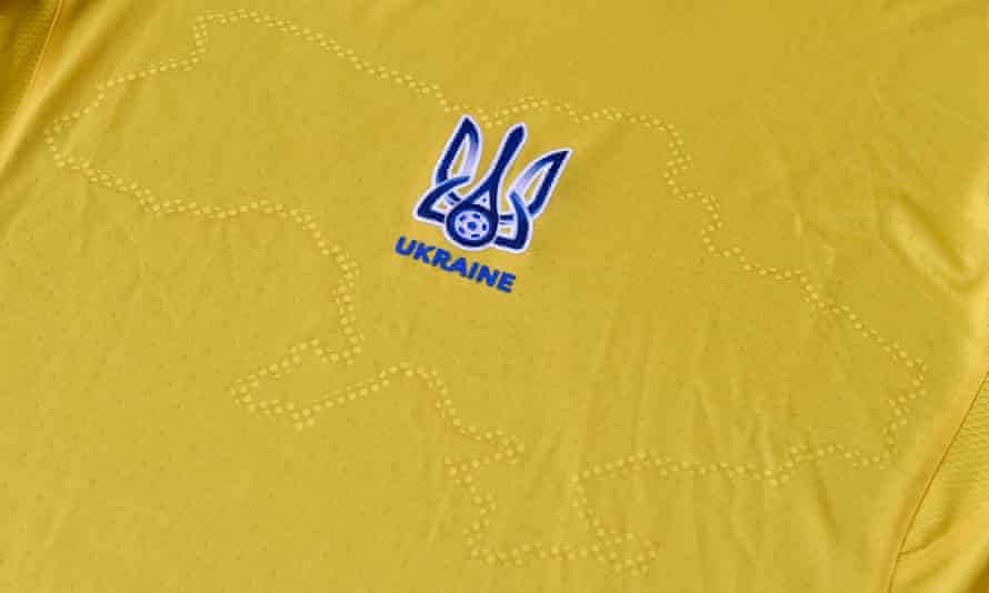Ukraine’s new kit was unveiled on Sunday, days before the European Championship kicks off.