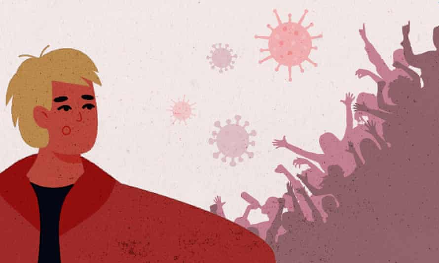 Some people are suffering from their mental health as social pressures are coming out again.
