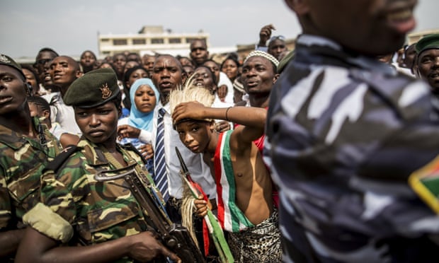 Dozens of people have died in protests in Burundi in recent months ... a young Intore dancer during 53rd independence day celebrations in Bujumbura on 1 July 2015.