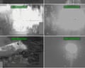 Screengrabs from a video posted by US Southern Command showing what appear to be large explosions