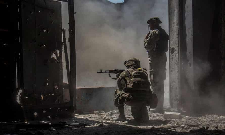 Serhiy Gaidai said the city's troops had already been ordered to move to a new location.