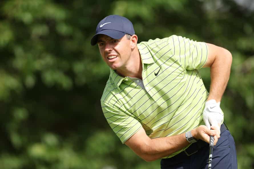 Rory stays at -5.