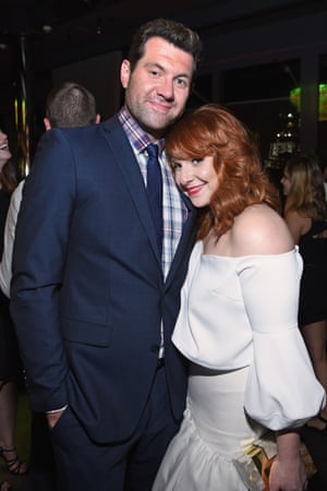 Difficult People stars Billy Eichner and Julie Klausner.