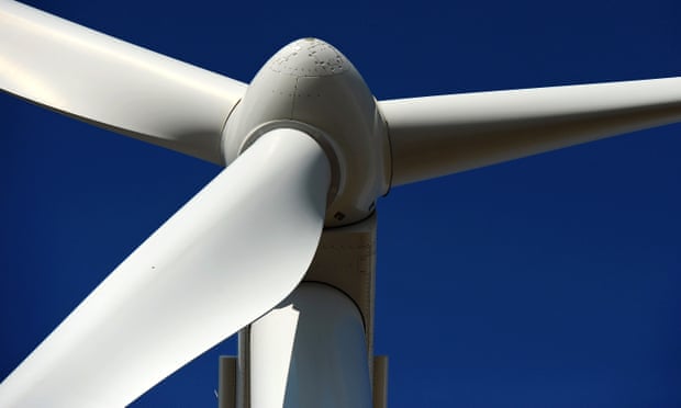 a wind turbine