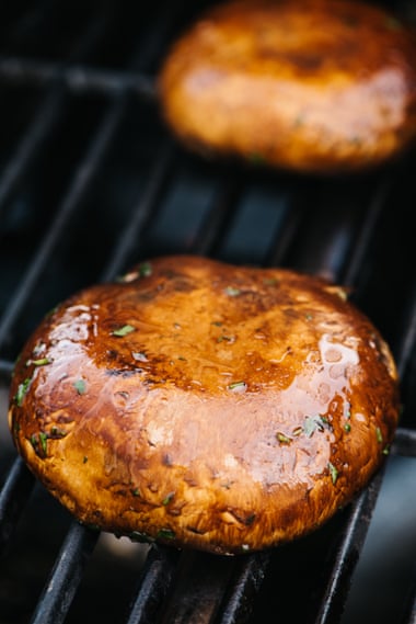Portobello mushrooms.