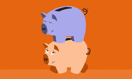 Annalisa column: two piggy banks illustration