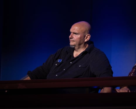 Senator John Fetterman seen in a box during the 27th Mark Twain Prize for American Humor Gala at the Kennedy Center in Washington DC, 28 June 2026.