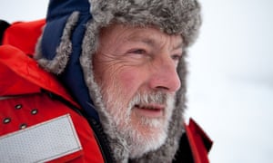 Peter Wadhams, professor of ocean physics at Cambridge University, during an expedition to the North Pole.