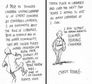 Chris Riddell’s illustrated message in response to the government’s report