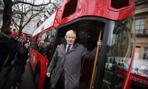 Boris Johnson on the new bus in 2011