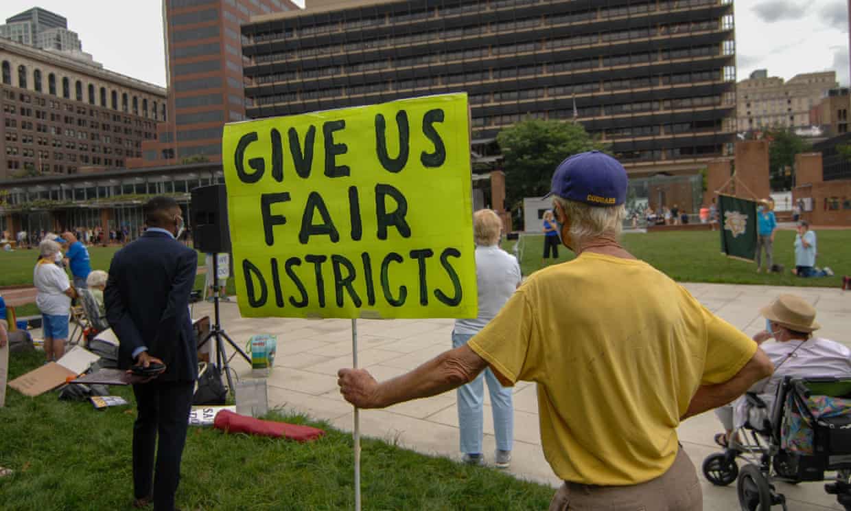 ‘The prime culprits behind all this election rigging are the statehouses themselves – mostly anonymous elected officials who few voters know but who wield far more power than most Americans appreciate.’ Photograph: Cory Clark/NurPhoto/Rex/Shutterstock