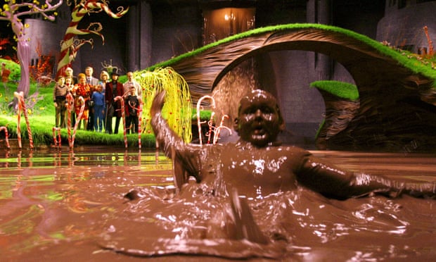Philip Wiegratz as Augustus Gloop in the 2005 film version of Charlie and The Chocolate Factory