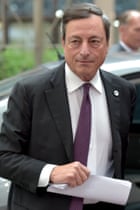 ECB President Mario Draghi.