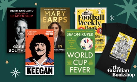 Football books at the Guardian Bookshop