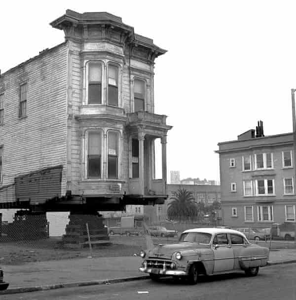 In the 1970s, 12 homes were relocated from the city's Western Addition.