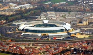 The GCHQ headquarters in Cheltenham.
