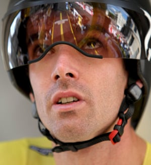 Saunier Duval队的英国自行车选手David Millar