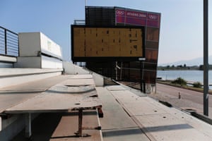 The Schinias Centre that hosted the rowing and canoeing competitions.