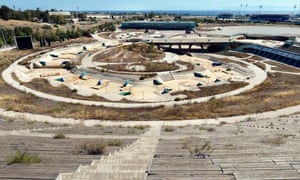 The Canoe/Kayak Slalom Center at the Helliniko Olympic complex.
