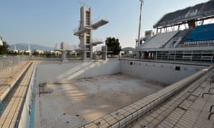 O Centro Aquático Olímpico.