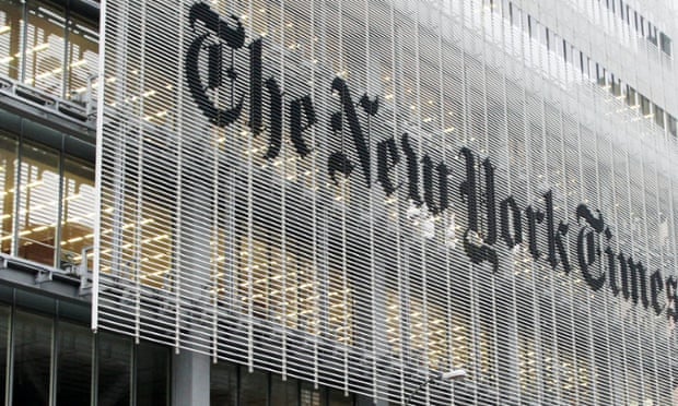 The New York Times building.