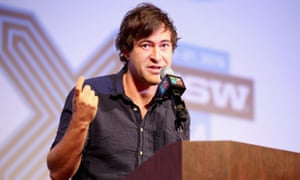 Director and actor Mark Duplass speaks at SXSW.