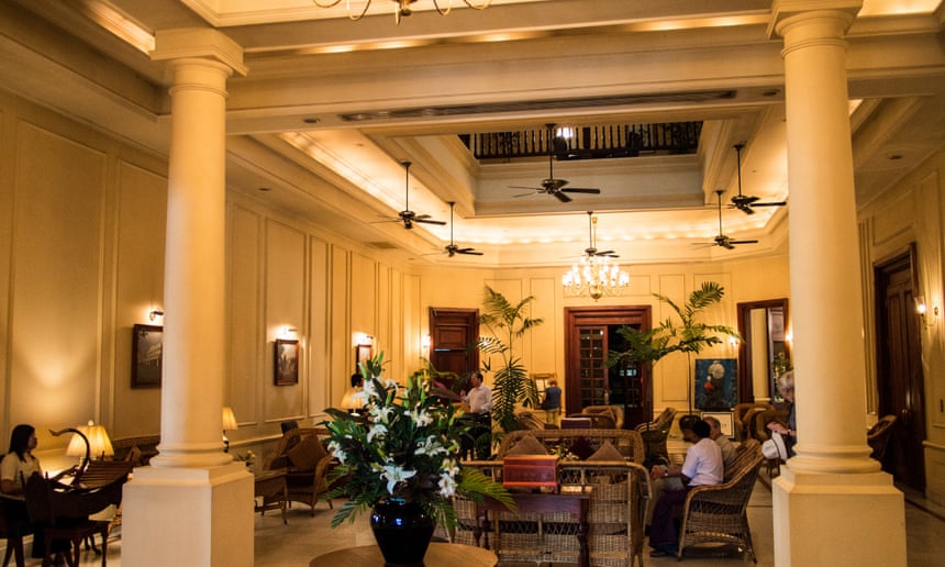 An old favourite of Orwell – the Strand Hotel in Burma.