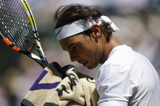 Rafael Nadal, through to the next round.