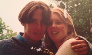Caroline and Iain in 1999, when they were still at school.