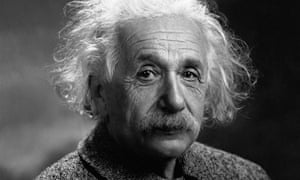 Albert Einstein ... a voice for the oppressed. Photograph: Corbis