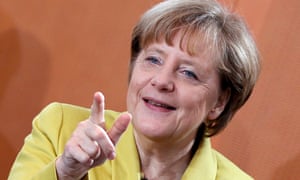 German chancellor Angela Merkel.