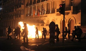 Greeks protest over bailout deal