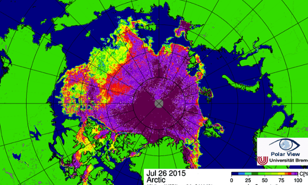 sea ice concentration